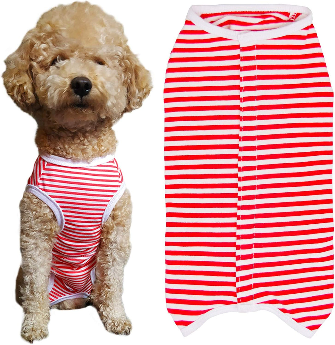 Dog’s Recovery Suit Post Surgery Shirt for Puppy
