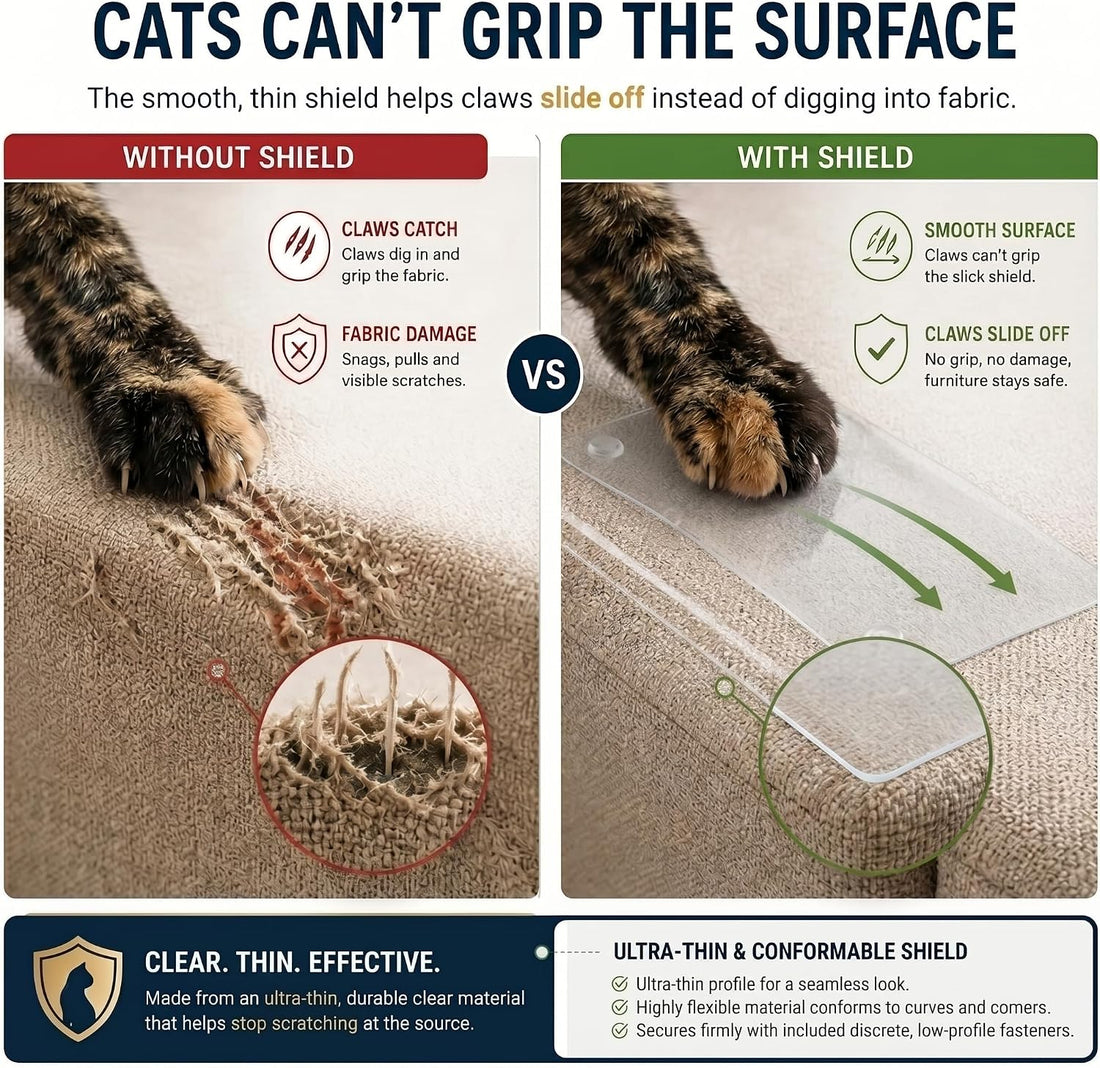 6 Pack XL Anti Cat Scratch Furniture Protector