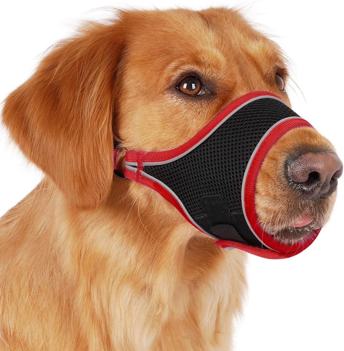 Mayerzon Soft Dog Muzzle for Large Dogs Malinois to Anti Biting