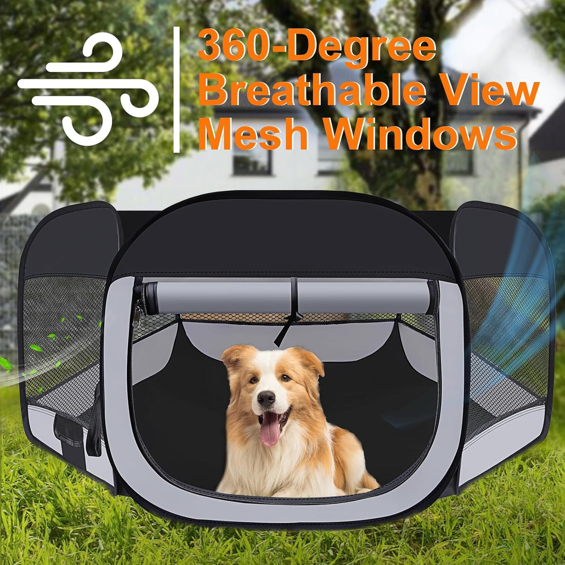 Dog Cat Playpen,Portable Pet Puppy Playpen,Rabbit Puppy Dog Play Pen