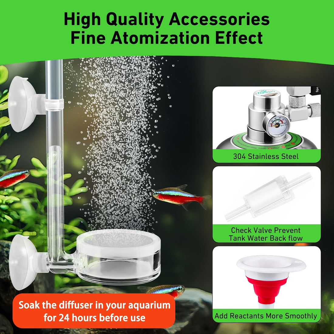 2L Aquarium CO2 Generator System