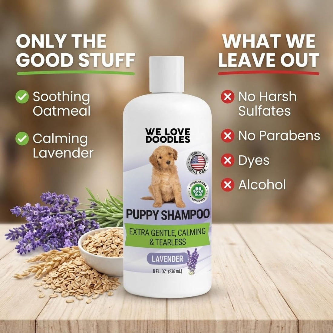 Puppy Shampoo & Conditioner | Made in USA | Tear Free