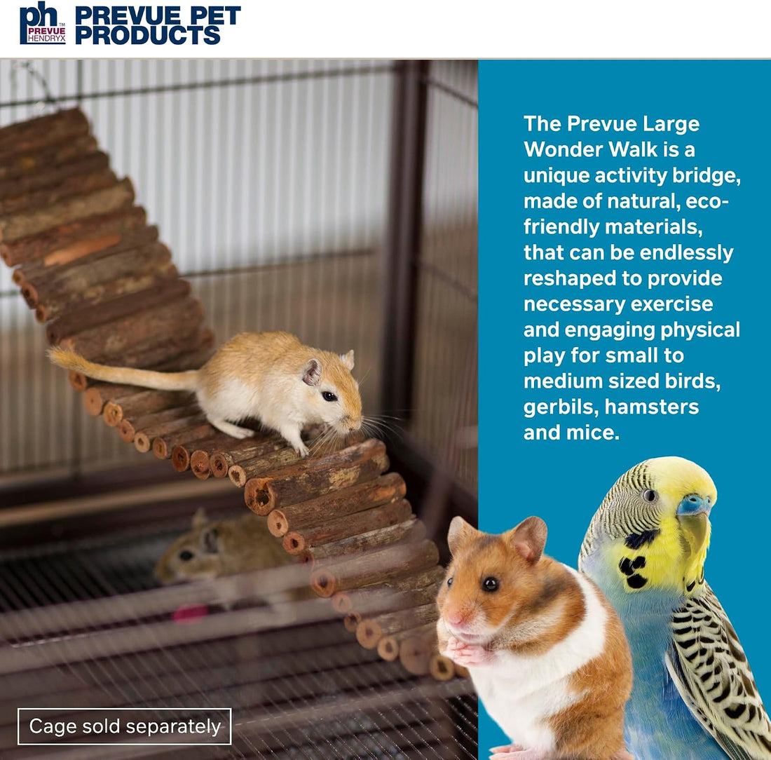 Prevue Pet Products Natural Large Wonder Walk Bird & Small Animal