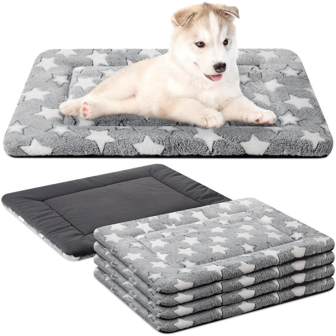 VitalCozy 4 Pcs Dog Crate Pads