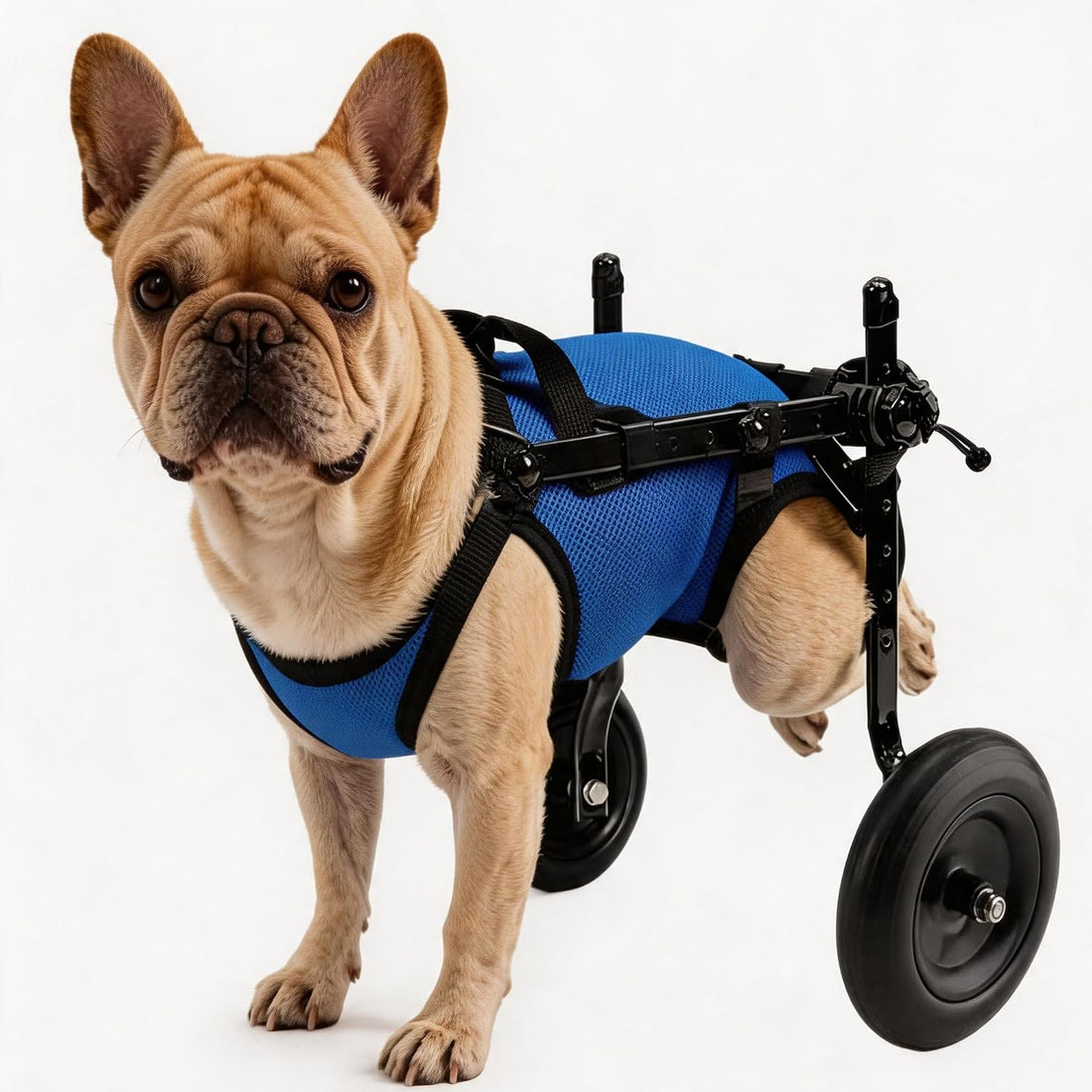 Rear Wheels Mobility Aid Cart Dog Wheelchair for Back Legs, M