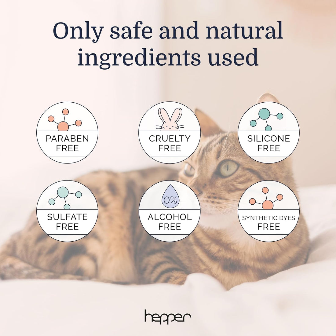 Hepper Pet Cologne Spray for Dogs & Cats - Cucumber & Aloe - 8oz