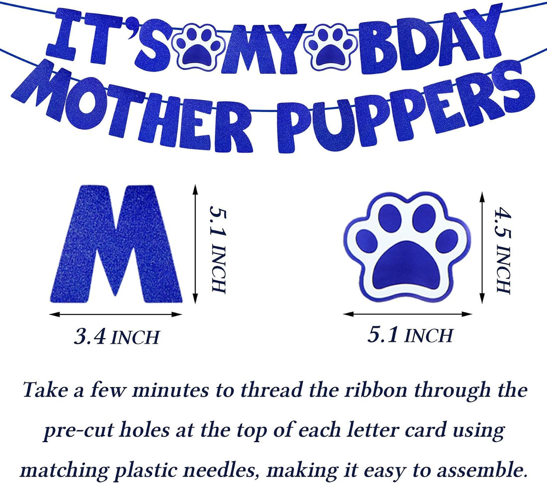 STMK Dog Birthday Decorations