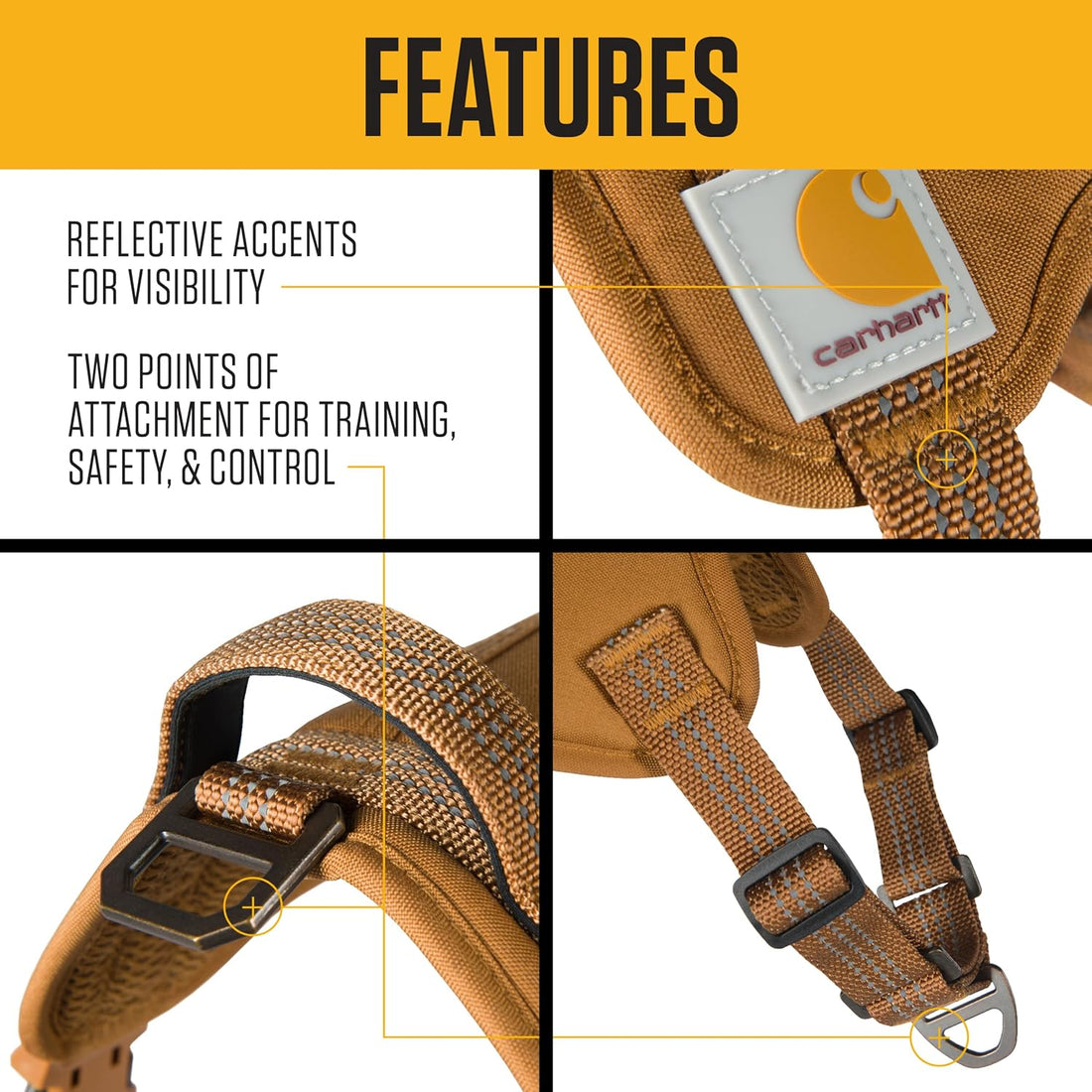 Carhartt Nylon Duck No Pull Dog Harness