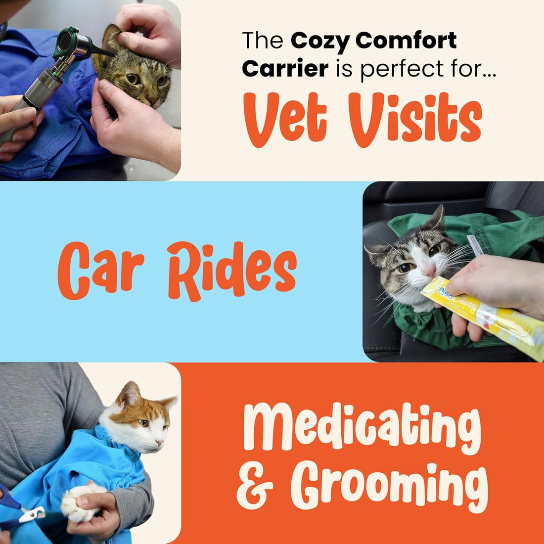 Cat-in-the-Bag Cozy Comfort Carrier
