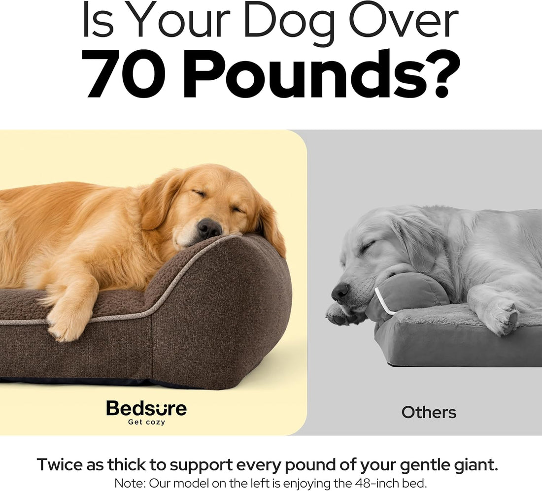 Bedsure SupportMax® Self Warming Orthopedic Dog Beds Large Sized Dog