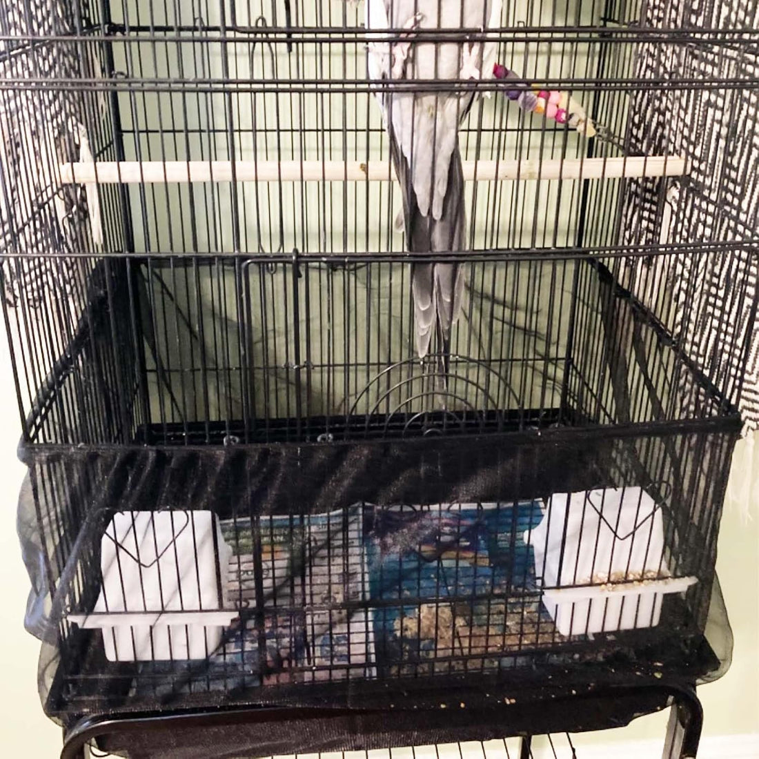 Bird Cage Seed Catcher, Large Bird Cage Cover