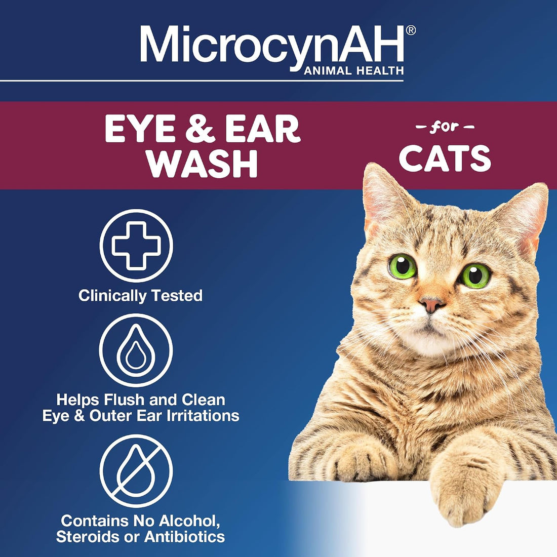 Manna Pro MicrocynAH Ophthalmic Gel for Cats, 3 oz