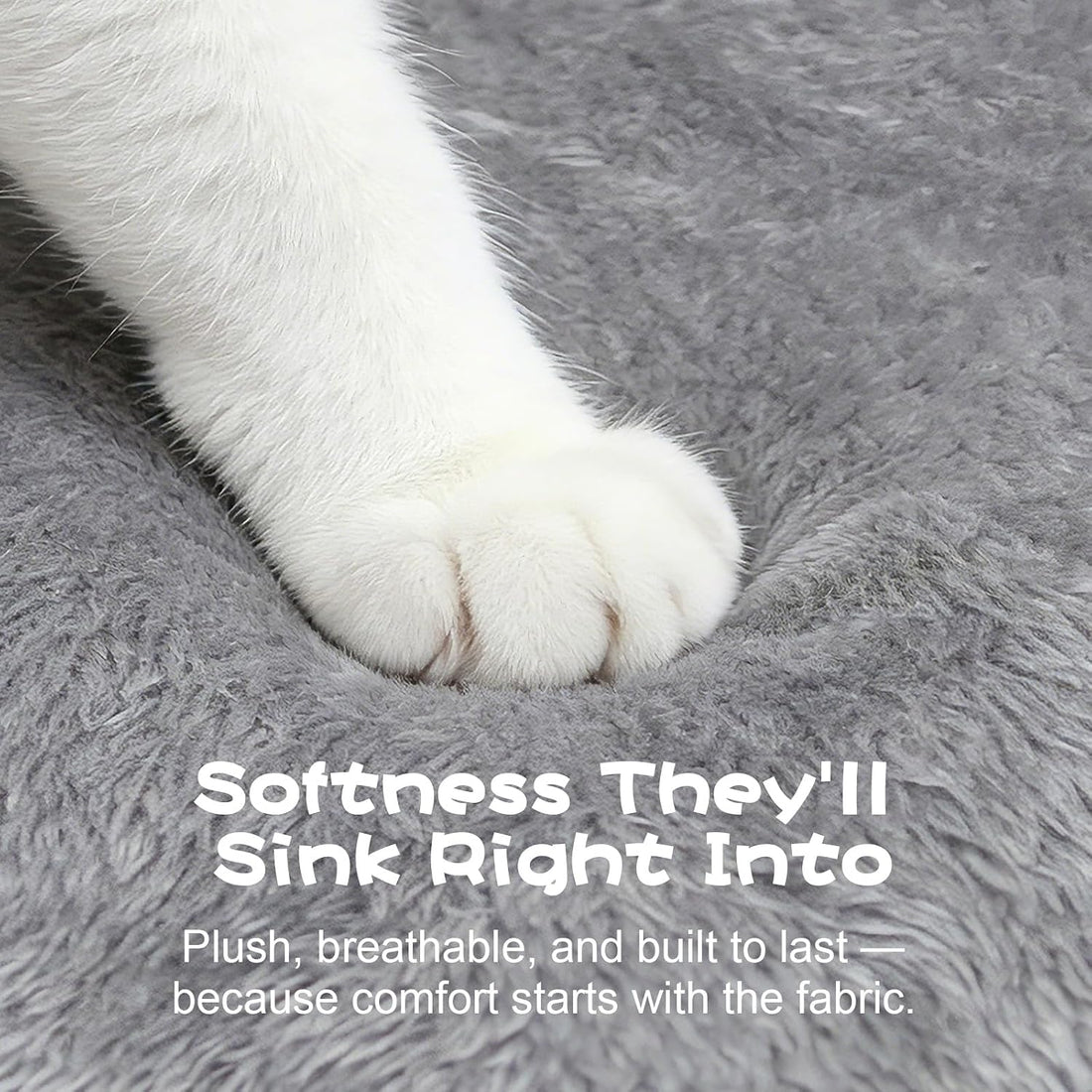 Cat Bed Cave with Pillow & Cat Toys, Cozy Cat Beds for Indoor Cats