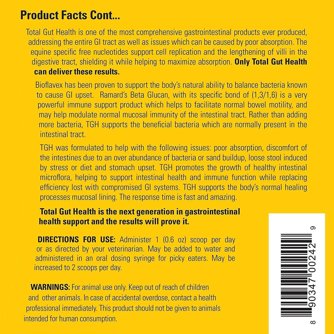 Ramard Total Calm & Focus Horse Calming Supplement, Magnesium