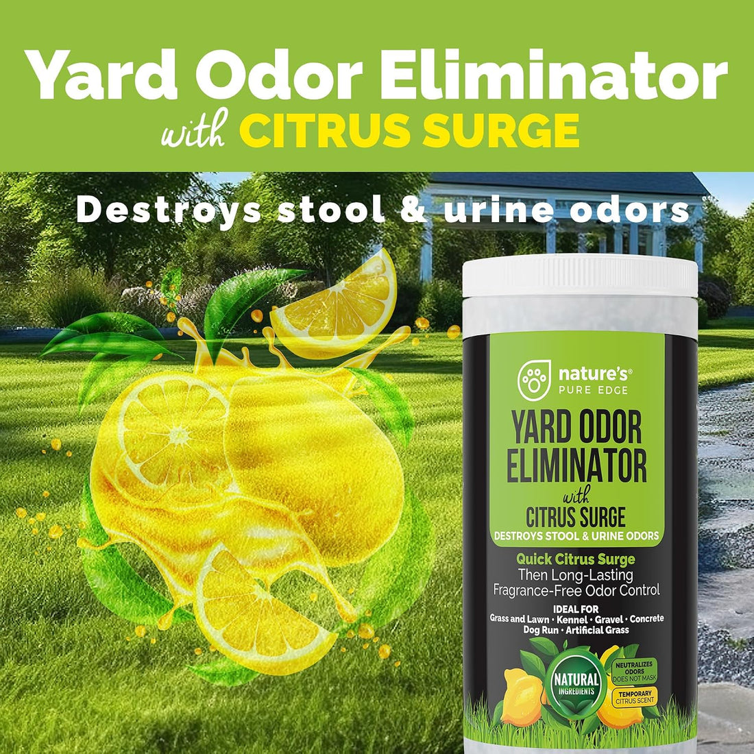 Nature's Pure Edge Yard Odor Eliminator