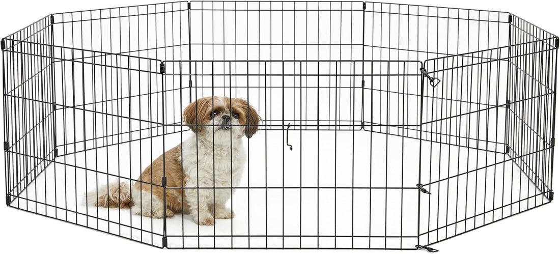 New World by MidWest 36-Inch Exercise Pen, No Door, 16 Sq Ft Play Area