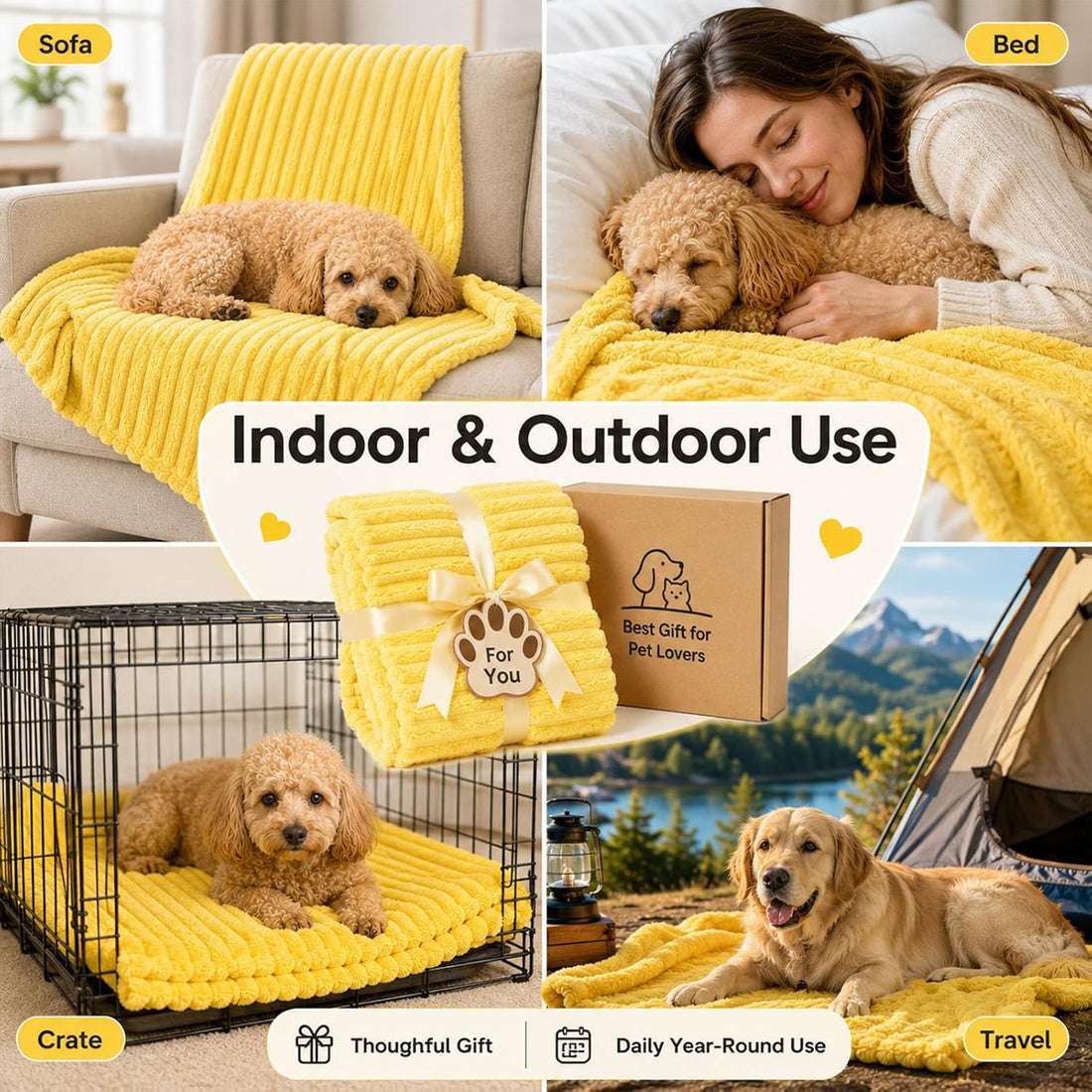 Emotional Support Blanket for Dogs