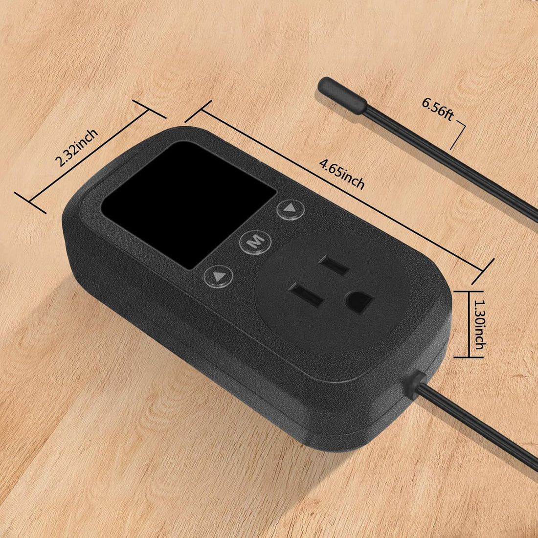 KETOTEK PID Temperature Controller 120V Dimming Thermostat Reptile