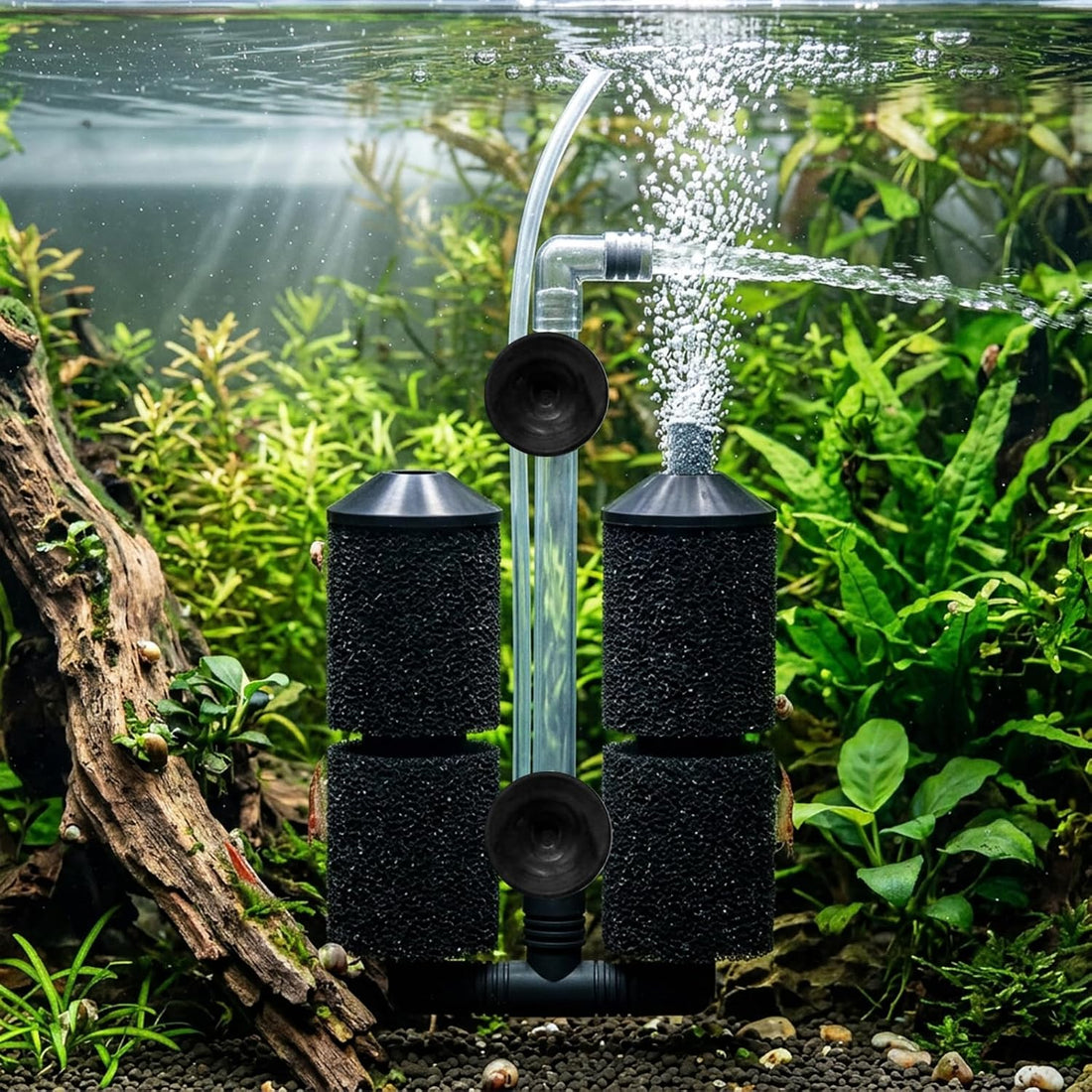 40PCS Fish Tank Suction Cups,Rubber Black Suction Cups