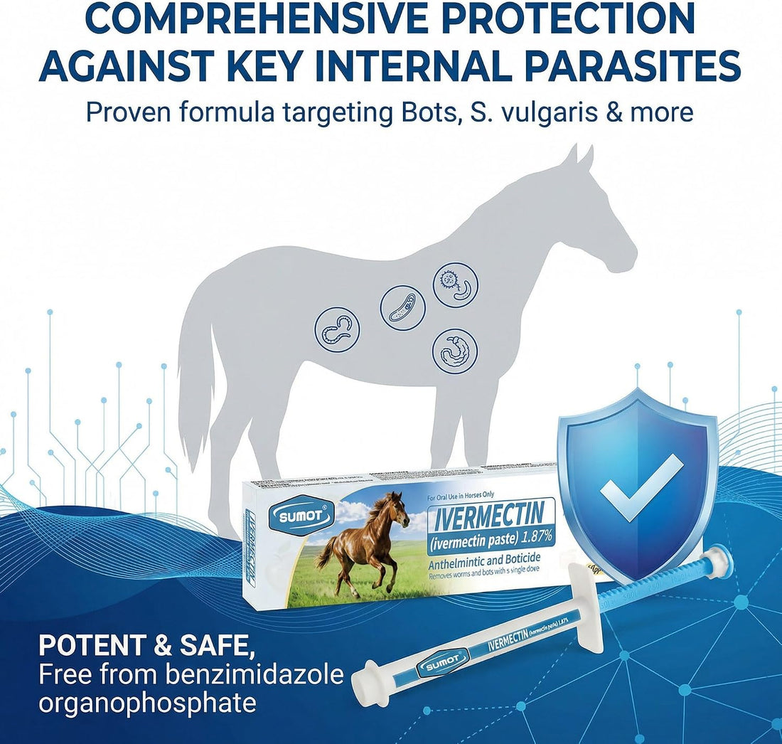12 Pack Ivermectin Horse Paste 1.87%