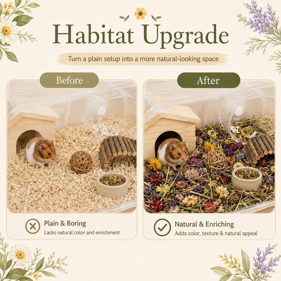 Sukh Hamster Bedding Odor Control