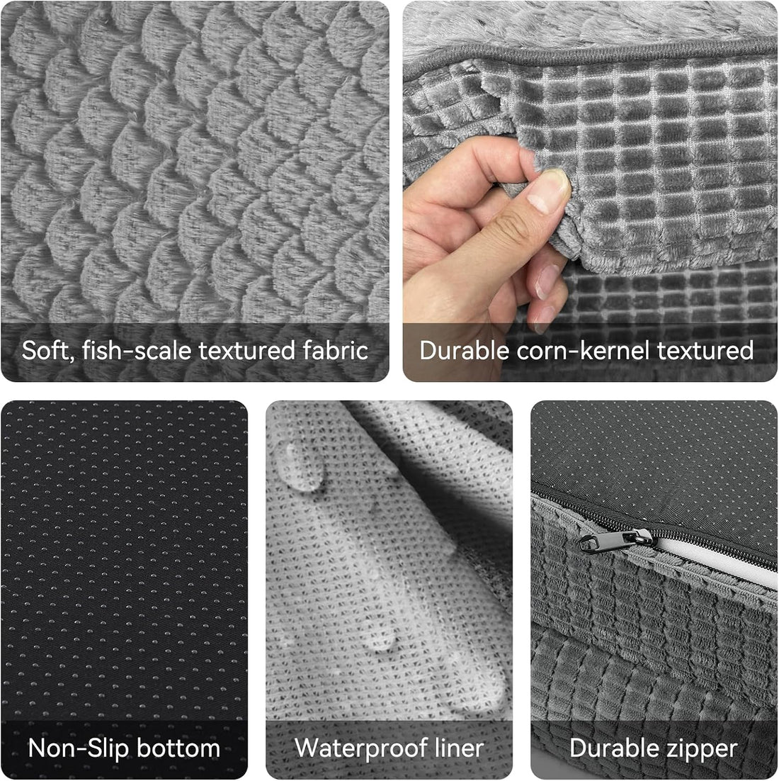 JOEJOY Orthopedic Dog Beds Large Sized Dog