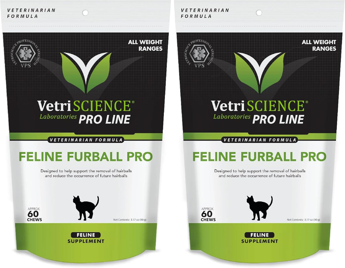 VetriScience Hairball Control for Cats, Chicken Flavor, 60 Chews