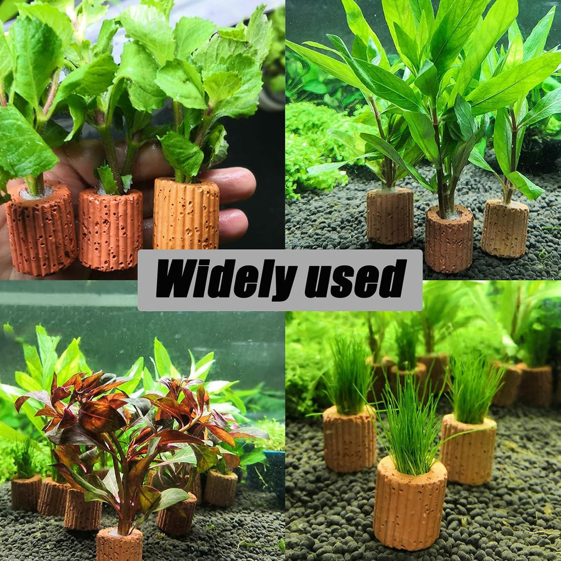 10 Pack 25mm Ceramic Aquarium Plant Weights