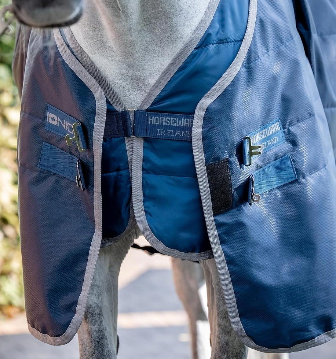 Horseware Ionic® Therapy Liner - Imperial Blue/Silver & Navy