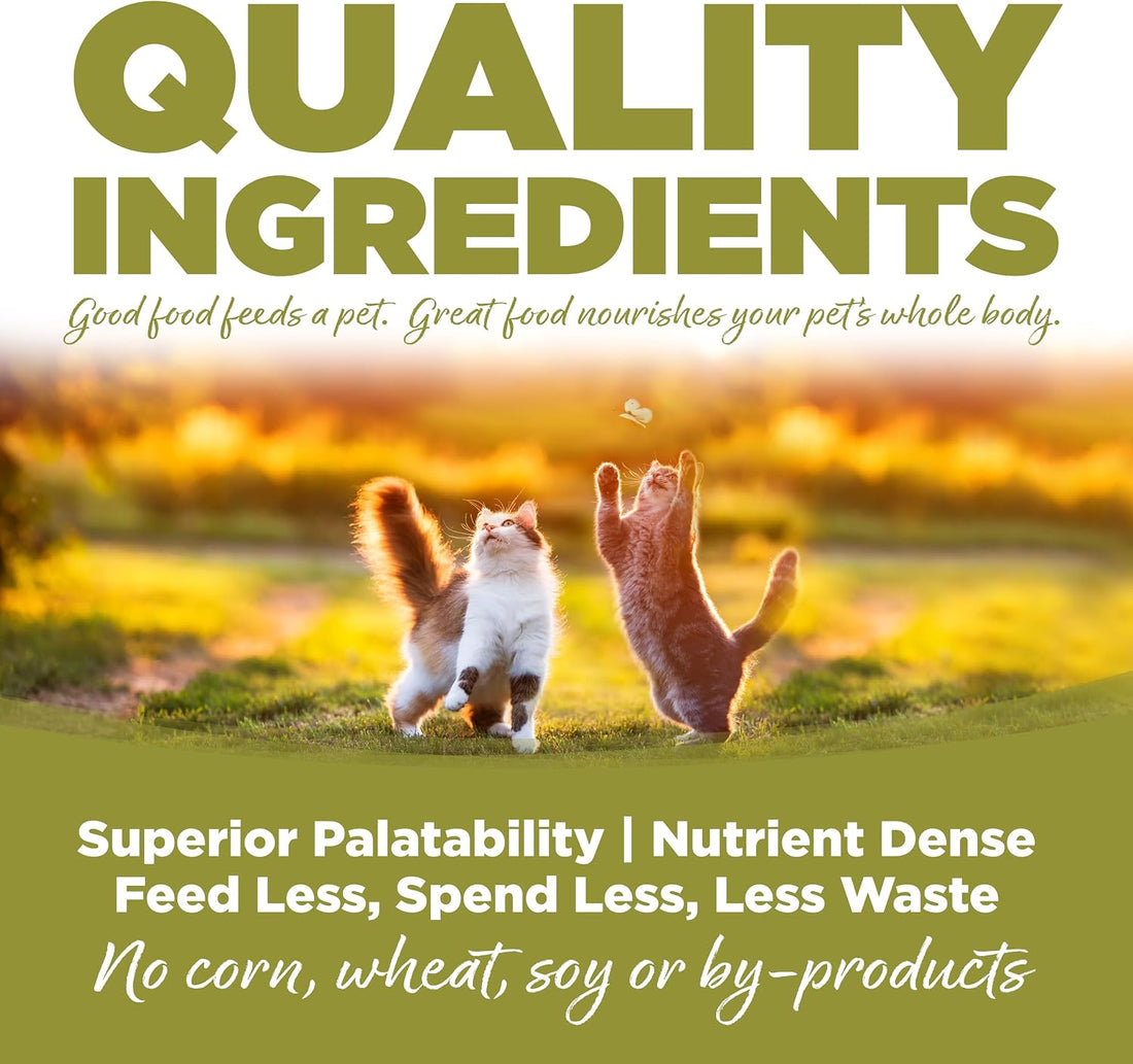 NutriSource Senior & Weight Management Dry Cat Food, Chicken & Peas