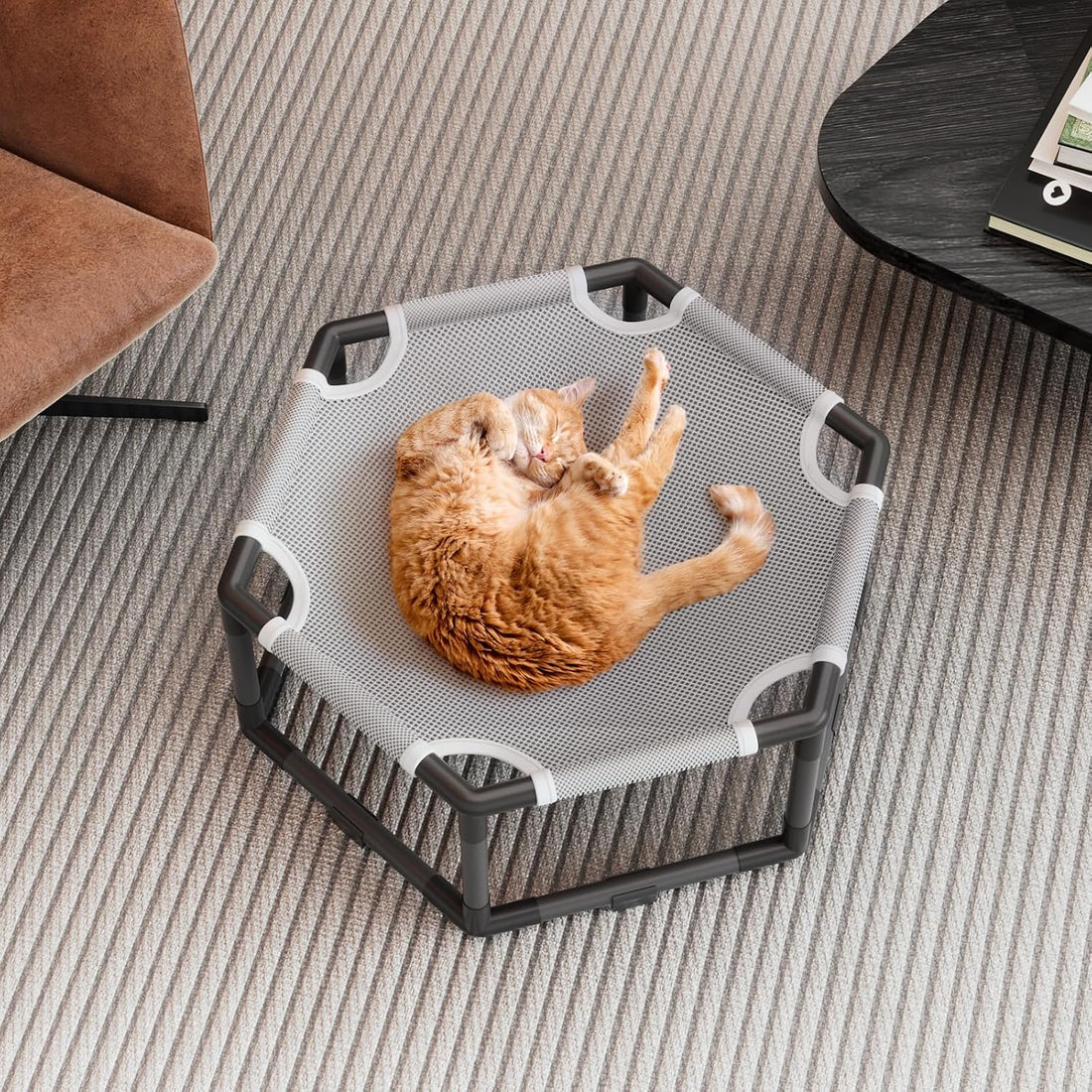 Tresbro Elevated Cat Hammock Bed