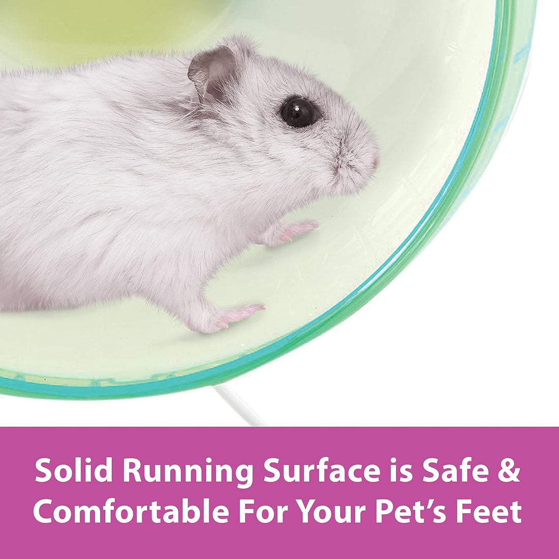Kaytee Silent Spinner Wheel For Pet Syrian or Large Breed Hamsters