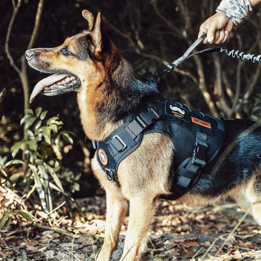 OneTigris Tactical Dog Harness with Handle for Small Medium Dogs
