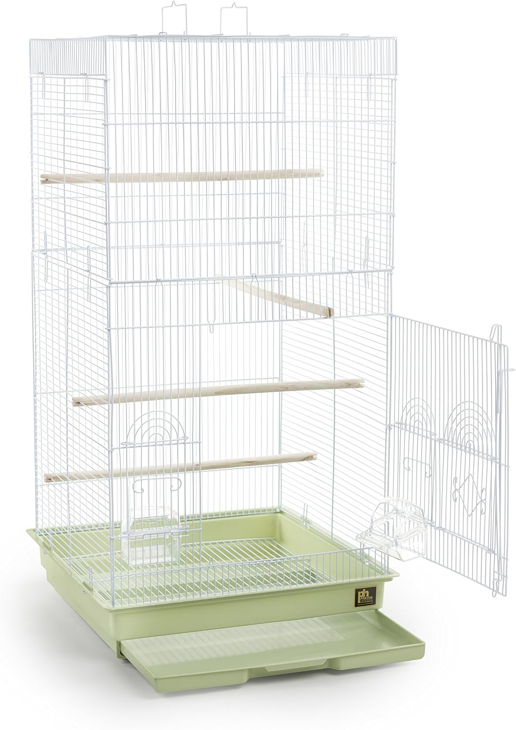 Prevue Pet Products SPECONO1818H-SG Tall Tiel Cage, Sage Green