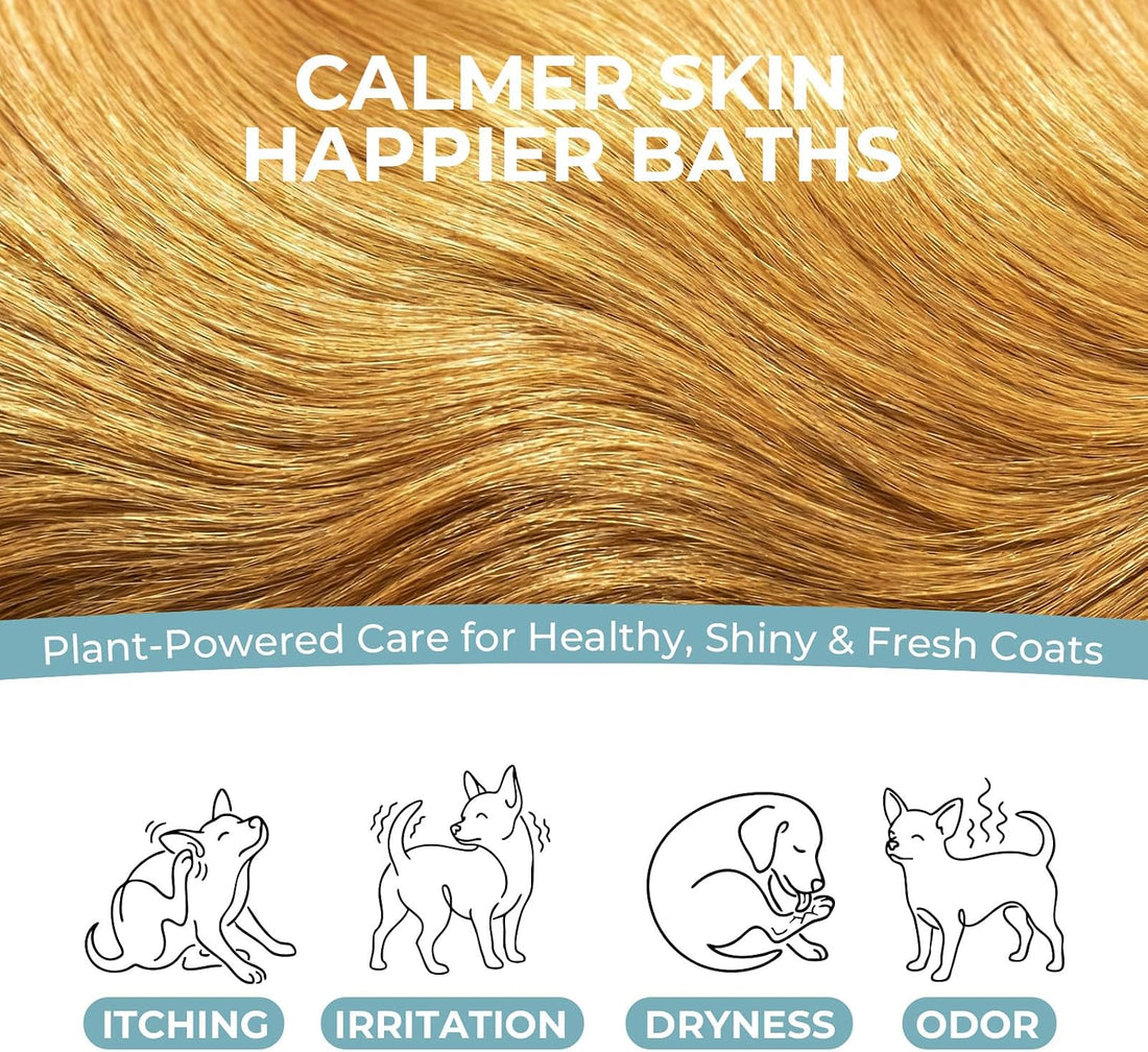 Aurapaws Probiotic Dog Shampoo and Conditioner Set for Sensitive Skin