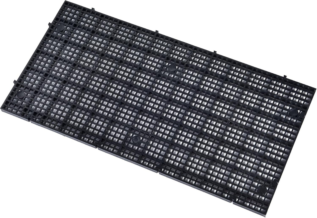 ALEGI Aquarium Grid Isolate Board Divider Fish Tank Bottom Black