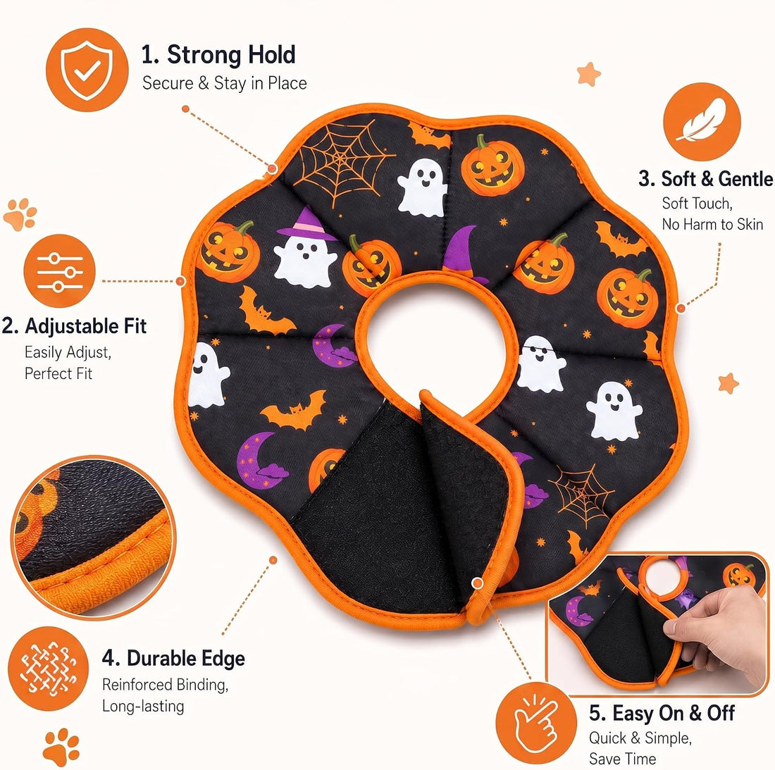 Avont Cat Cone M Adjustable Soft E-Collar