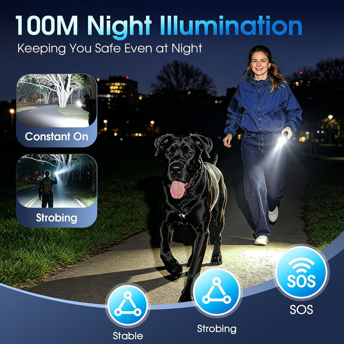 Ultrasonic Dog Bark Deterrent Devices (Blue)