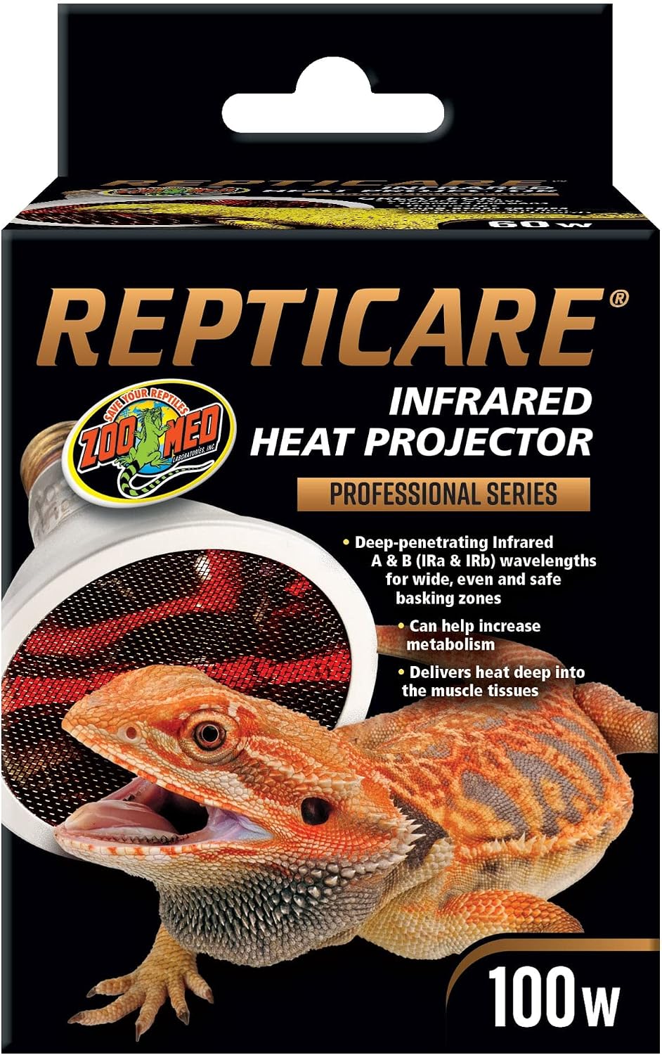 Zoo Med ReptiCare Infrared Heat Projector 150 Watts