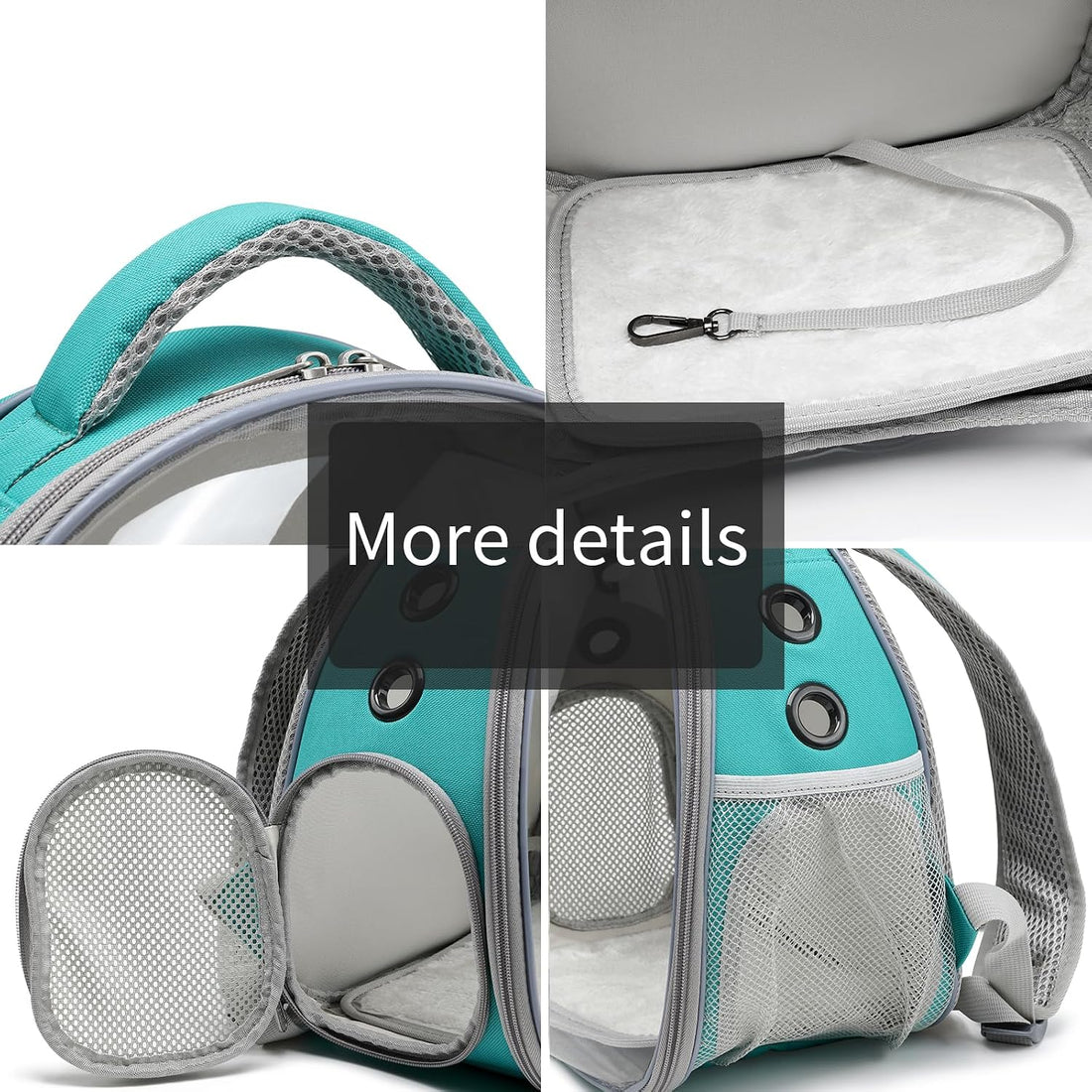 Portable Travel pet Backpack Carrier Hamster Bag Guinea Pig Bird