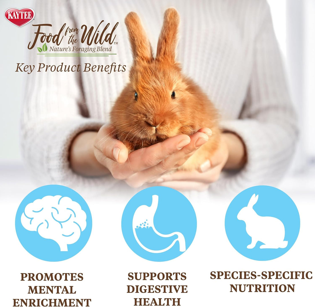 Kaytee Food from The Wild Rabbit Food, 4 Pounds