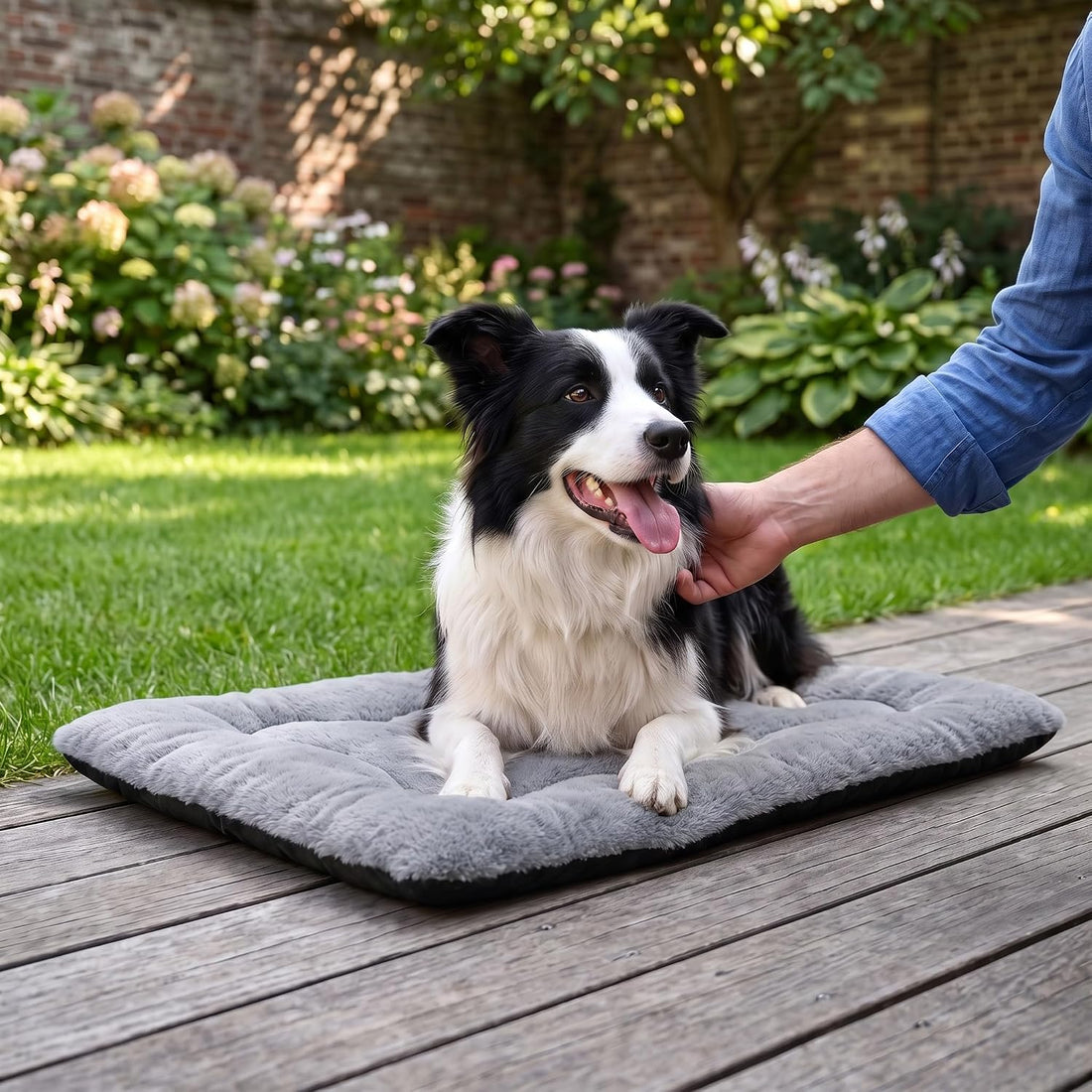 Dog Bed 36" for Metal Crate Pad,Washable Sleeping Mat