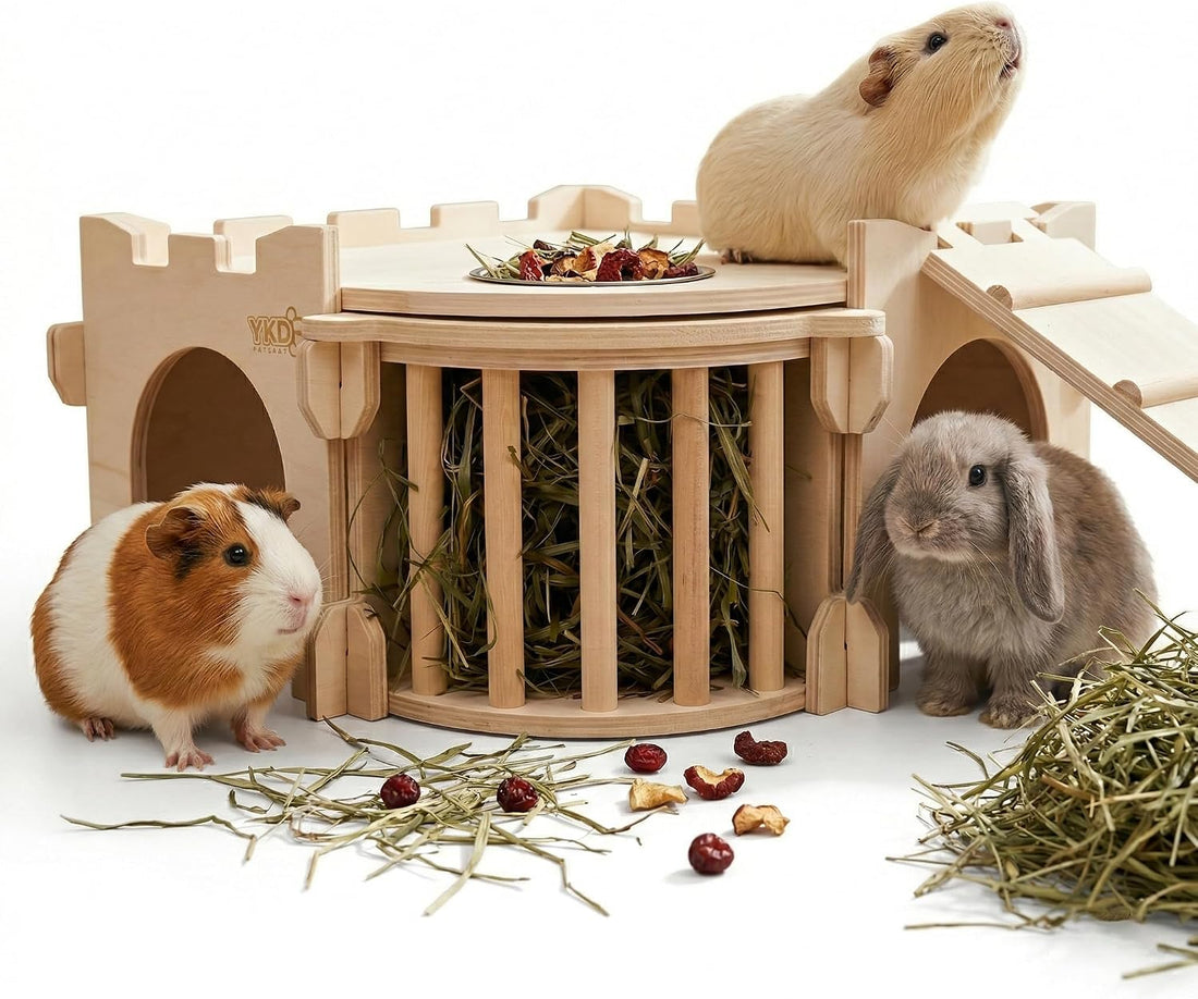 YKD Castle Chinchilla House, Guinea Pig Hideout
