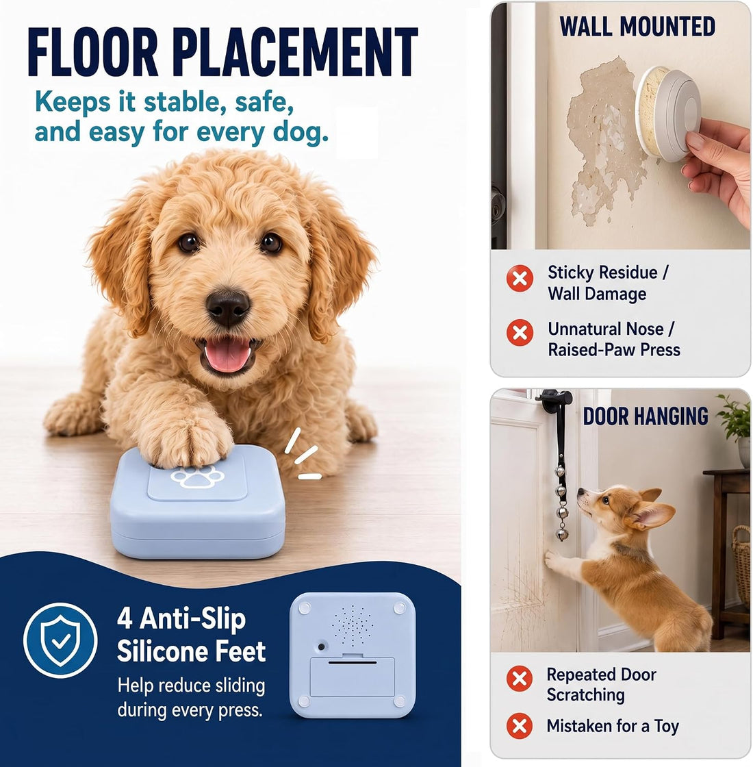 Dog Bells to Go Outside, Potty Training Bells for Dogs Puppy