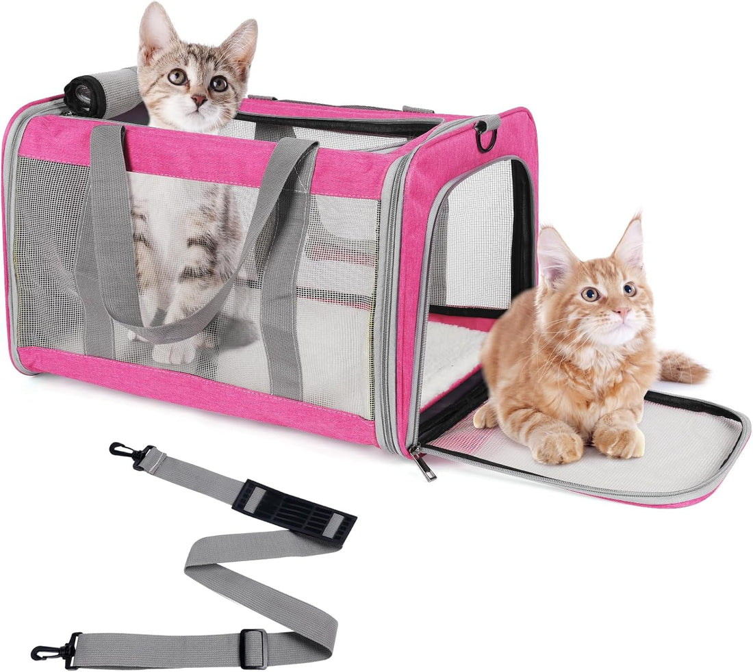 Pet Carrier for Large Cats of 20 Lbs