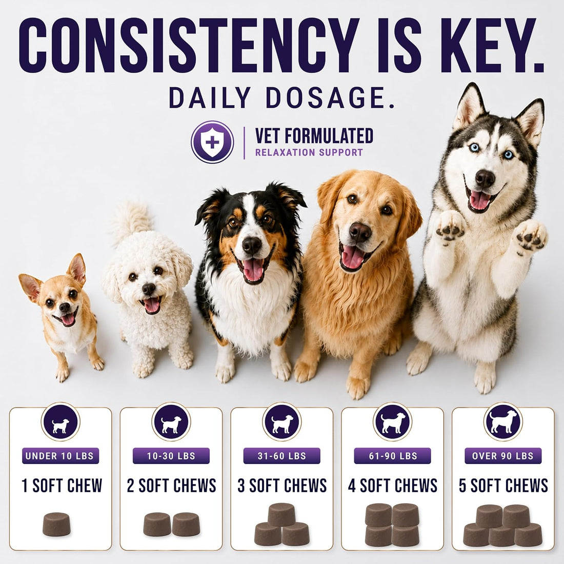 Melatonin for Dogs - 250 Chews