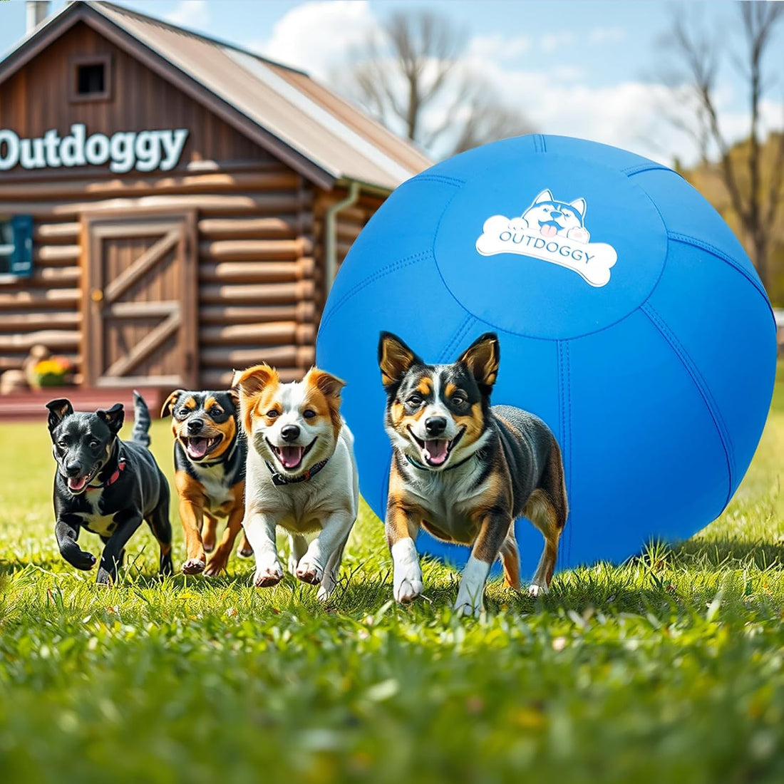 18'' Herding Ball for Dogs, Heavy Duty for Small & Medium Breeds