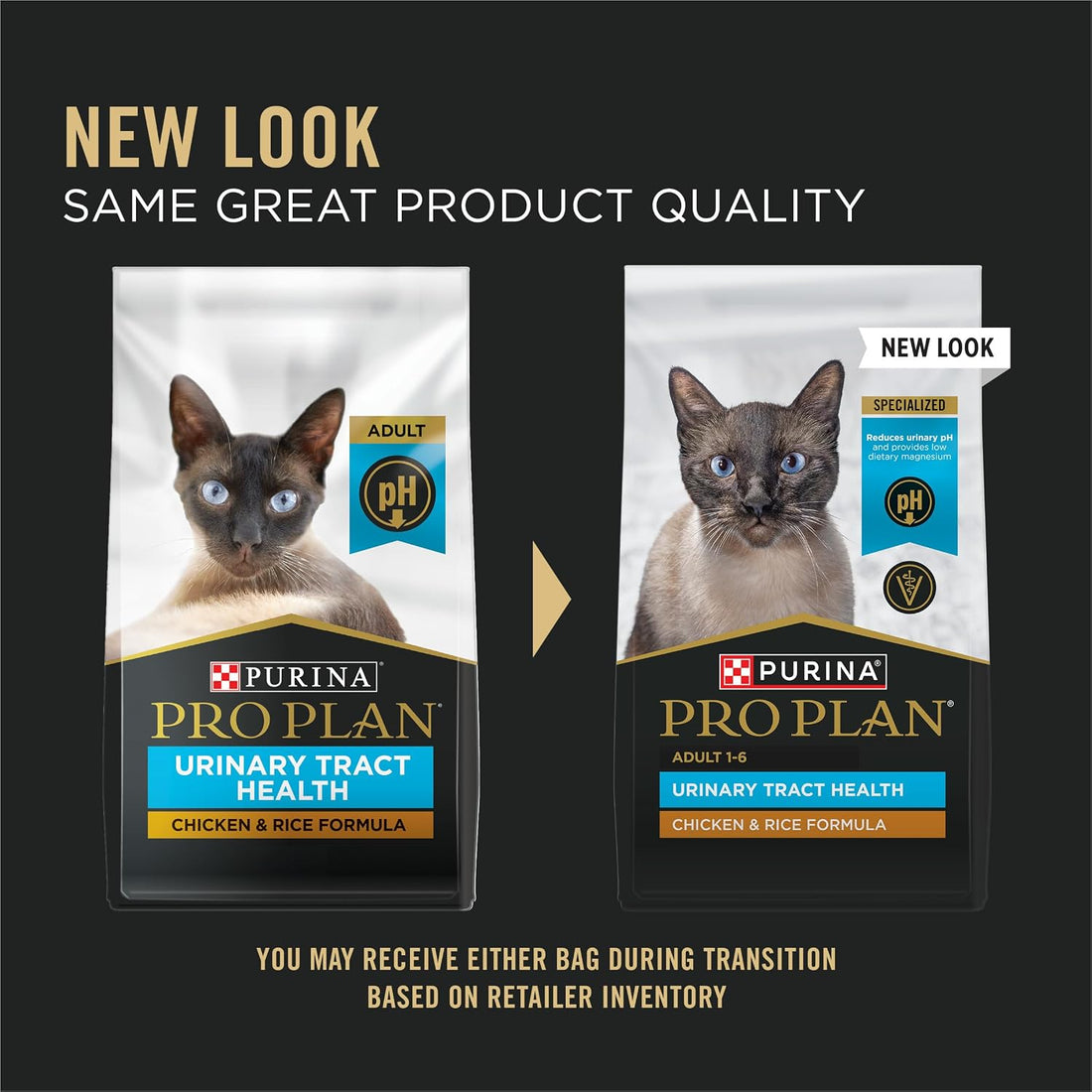 Purina Pro Plan Urinary Tract Cat Food, Chicken & Rice Formula