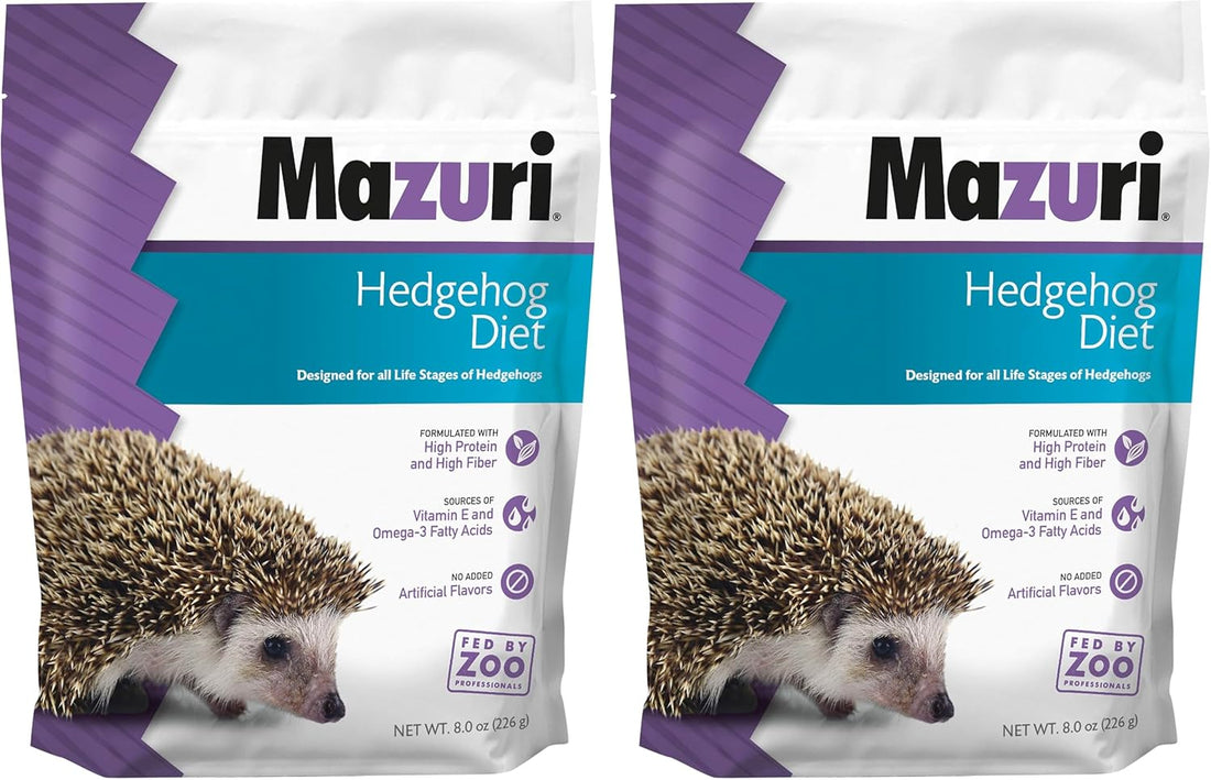 Mazuri | Nutritionally Complete Hedgehog Food | 8 Ounce (8 oz) Bag