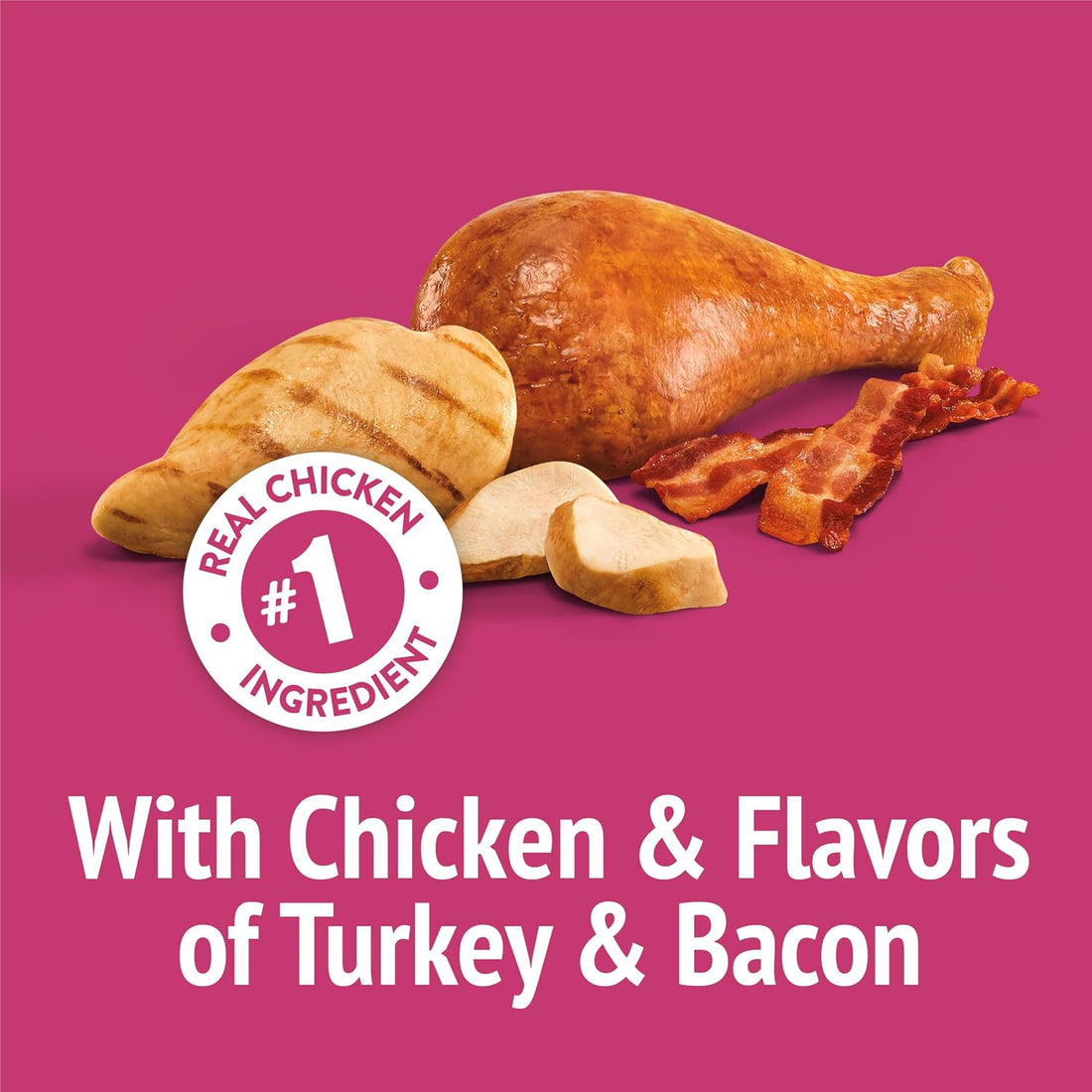 Purina Friskies Party Mix California Crunch with Chicken and Flavors